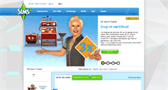 Desktop Screenshot of dk.store.thesims3.com