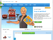 Tablet Screenshot of dk.store.thesims3.com
