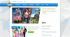 Desktop Screenshot of fi.thesims3.com