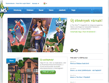 Tablet Screenshot of hu.thesims3.com